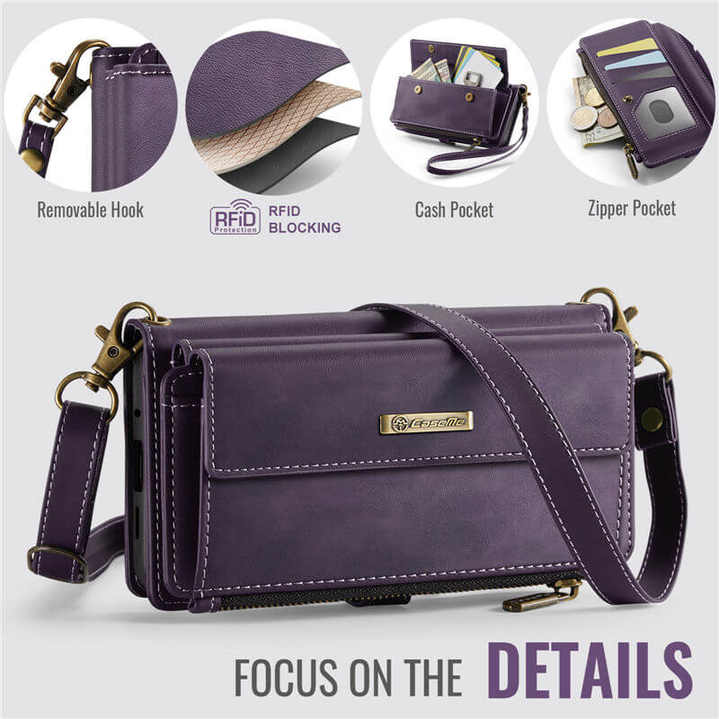 CaseMe Samsung Galaxy S20 FE RFID Wallet Case – Crossbody & Wireless - Image 11