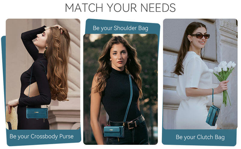 CaseMe Samsung Galaxy S20 FE RFID Wallet Case – Crossbody & Wireless