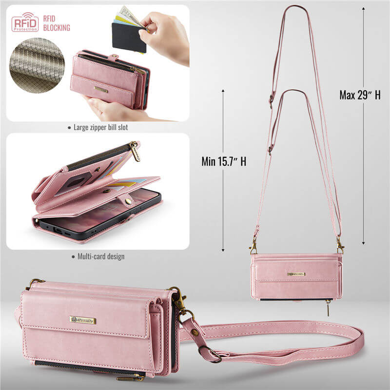 CaseMe Samsung Galaxy S20 Plus RFID Wallet Case – Crossbody & Wireless - Image 4