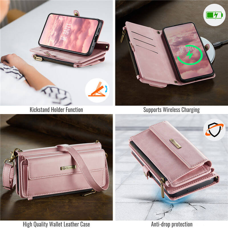 CaseMe Samsung Galaxy S20 Plus RFID Wallet Case – Crossbody & Wireless - Image 9