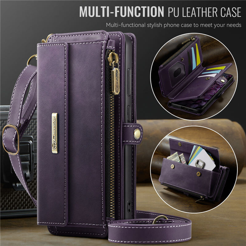 CaseMe Samsung Galaxy S20 Plus RFID Wallet Case – Crossbody & Wireless - Image 15