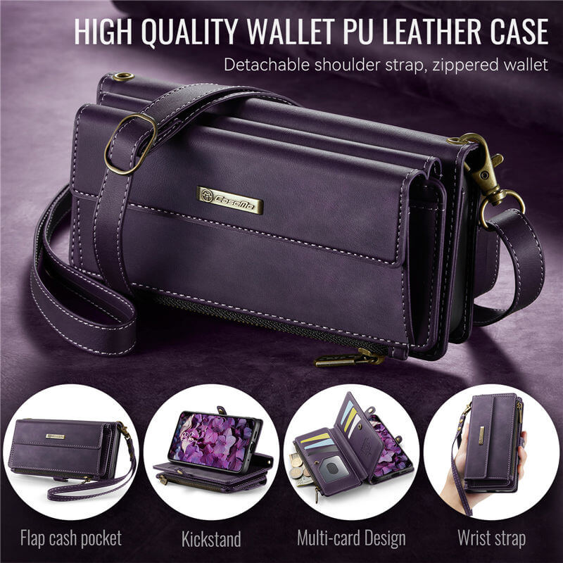 CaseMe Samsung Galaxy S20 Plus RFID Wallet Case – Crossbody & Wireless - Image 10