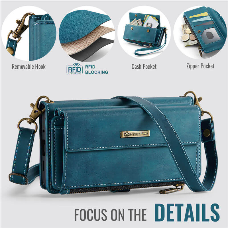 CaseMe Samsung Galaxy S20 Ultra RFID Wallet Case – Crossbody & Wireless - Image 11