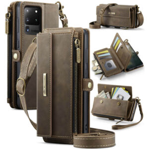 CaseMe Samsung Galaxy S20 Ultra RFID Wallet Case – Crossbody & Wireless