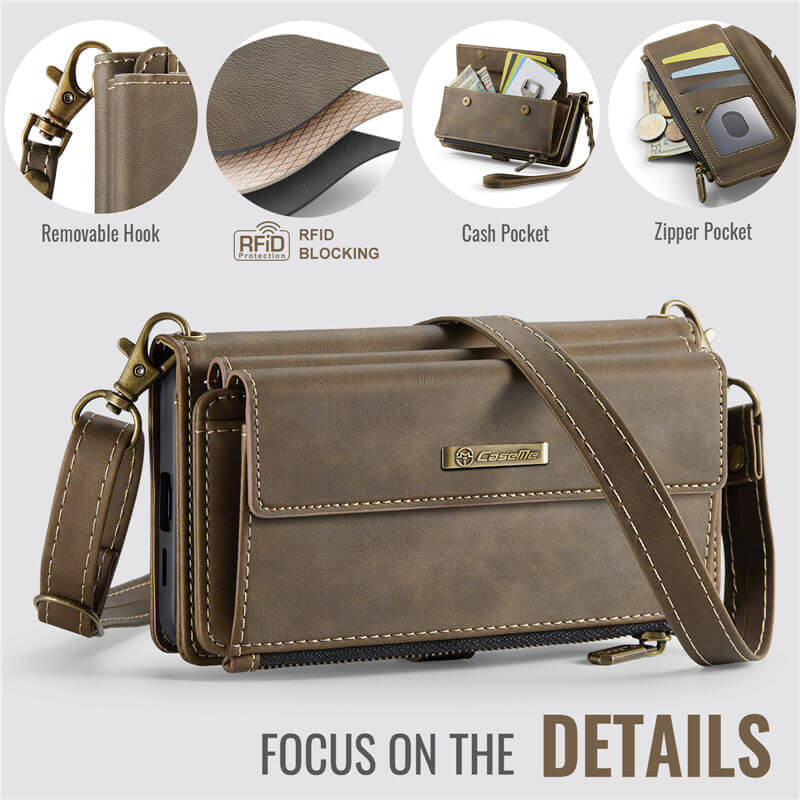 CaseMe Samsung Galaxy S20 RFID Wallet Case – Crossbody & Wireless - Image 11