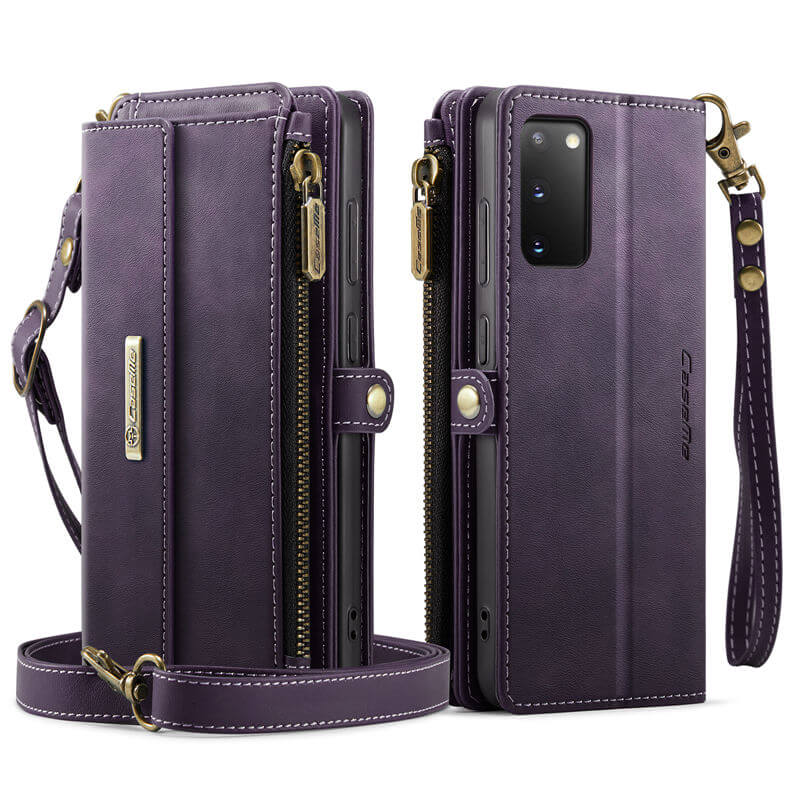 CaseMe Samsung Galaxy S20 RFID Wallet Case – Crossbody & Wireless - Image 3