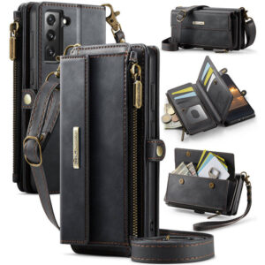 CaseMe Samsung Galaxy S21 FE RFID Wallet Case – Crossbody & Wireless
