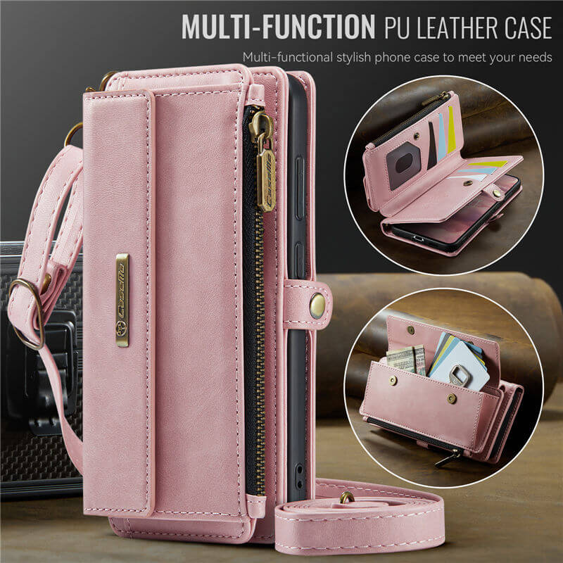 CaseMe Samsung Galaxy S21 FE RFID Wallet Case – Crossbody & Wireless - Image 15