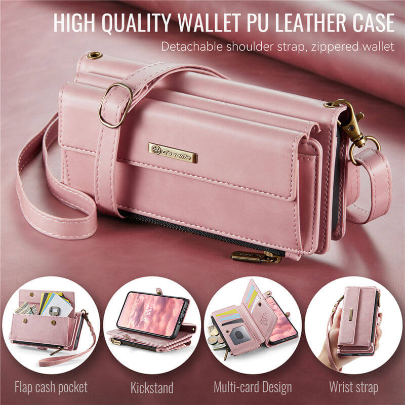 CaseMe Samsung Galaxy S21 FE RFID Wallet Case – Crossbody & Wireless - Image 10