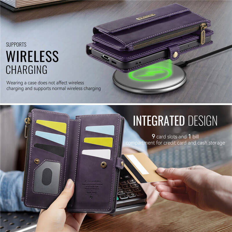 CaseMe Samsung Galaxy S21 FE RFID Wallet Case – Crossbody & Wireless - Image 6