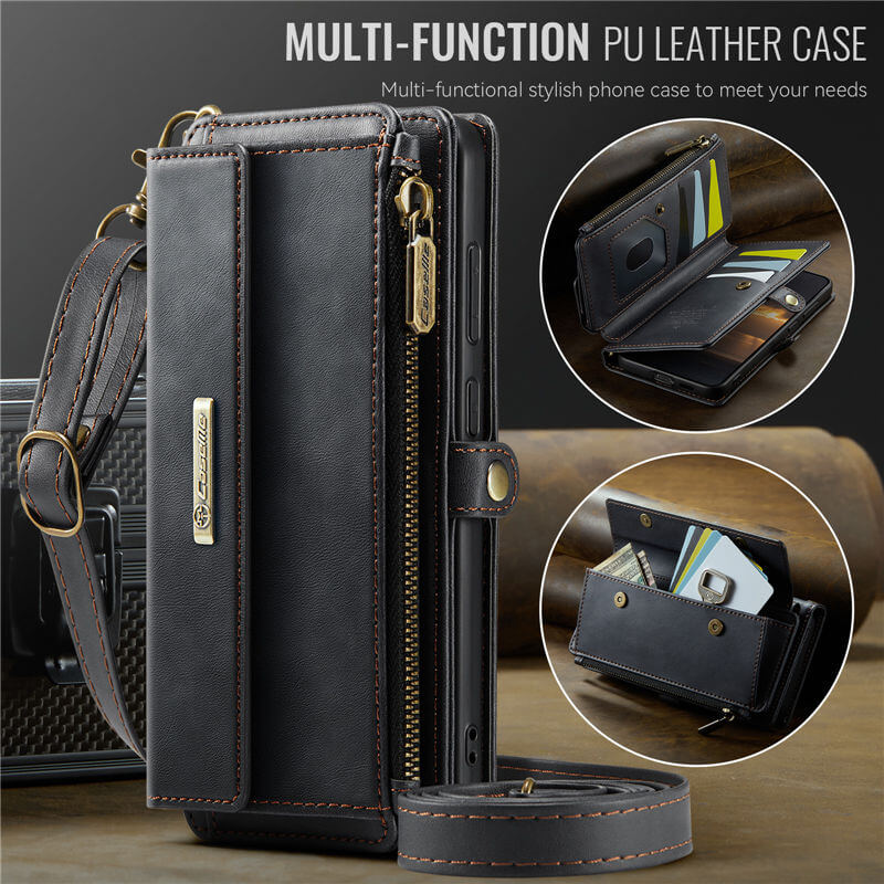 CaseMe Samsung Galaxy S21 RFID Wallet Case – Crossbody & Wireless - Image 15