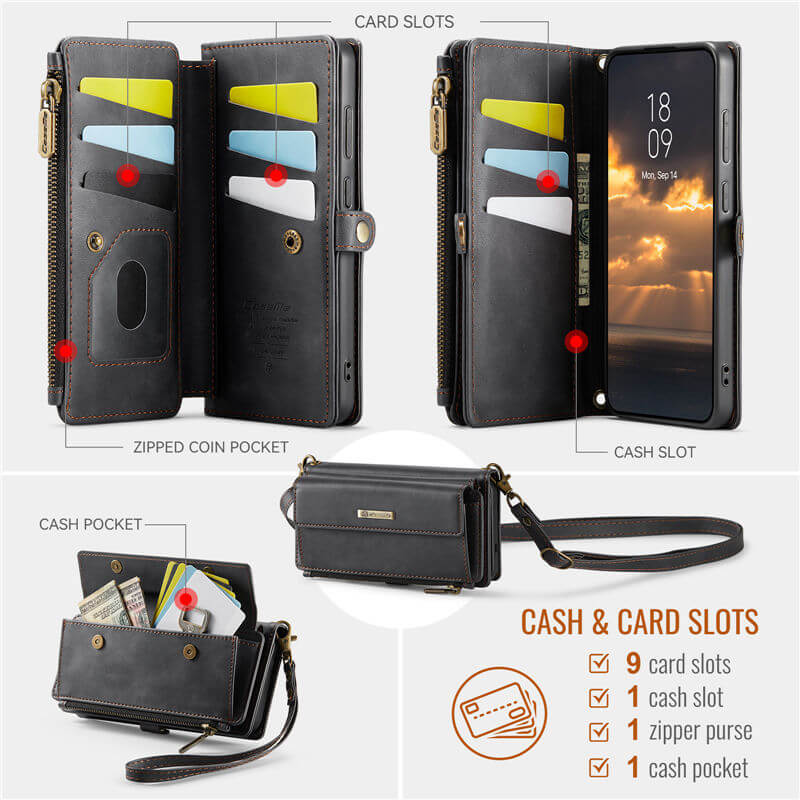 CaseMe Samsung Galaxy S21 RFID Wallet Case – Crossbody & Wireless - Image 5