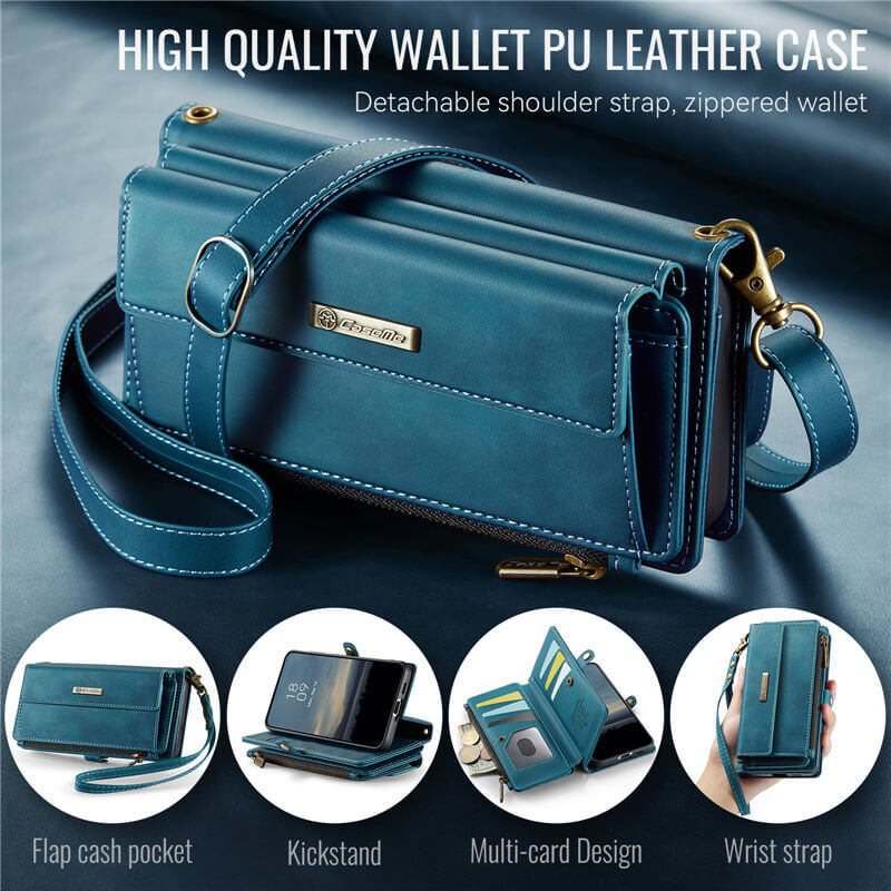 CaseMe Samsung Galaxy S21 Plus RFID Wallet Case – Crossbody & Wireless - Image 10