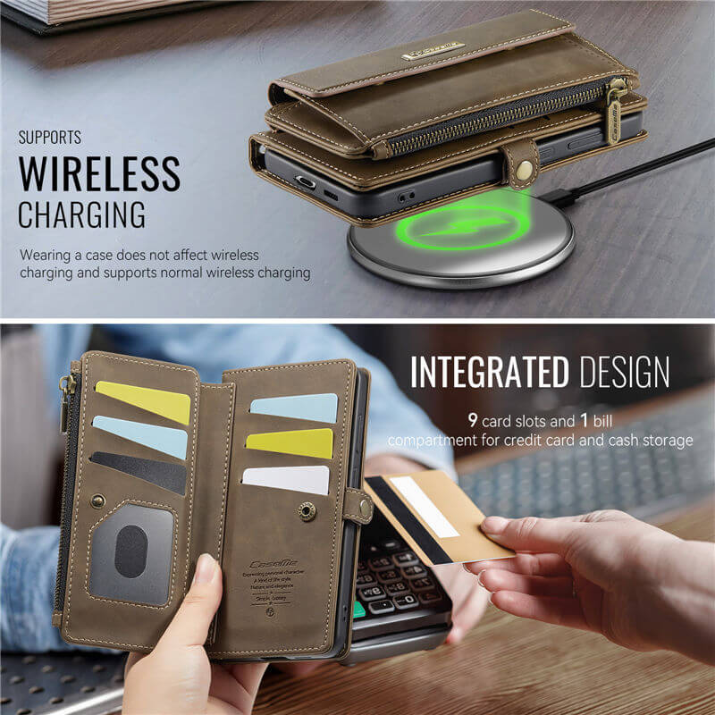 CaseMe Samsung Galaxy S21 Plus RFID Wallet Case – Crossbody & Wireless - Image 6