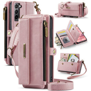 CaseMe Samsung Galaxy S21 Plus RFID Wallet Case – Crossbody & Wireless