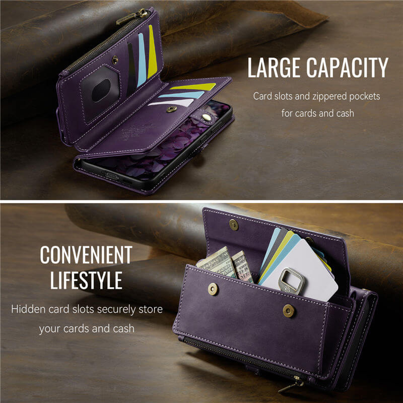 CaseMe Samsung Galaxy S21 RFID Wallet Case – Crossbody & Wireless - Image 14