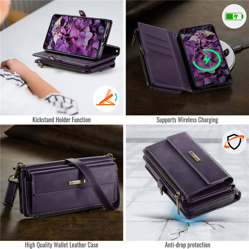 CaseMe Samsung Galaxy S21 RFID Wallet Case – Crossbody & Wireless - Image 9