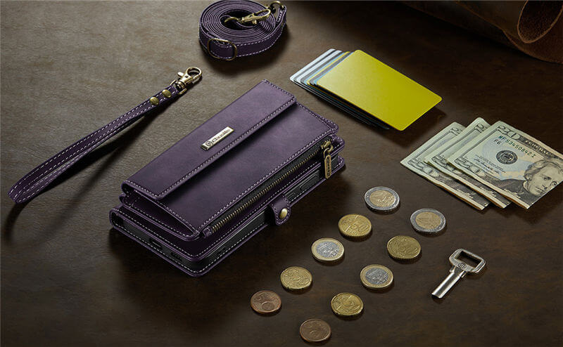 CaseMe Samsung Galaxy S21 RFID Wallet Case – Crossbody & Wireless