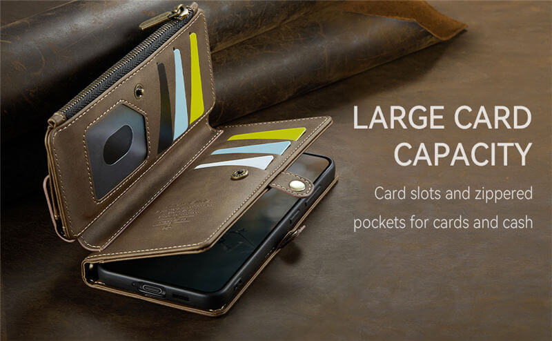 CaseMe Samsung Galaxy S21 Plus RFID Wallet Case – Crossbody & Wireless