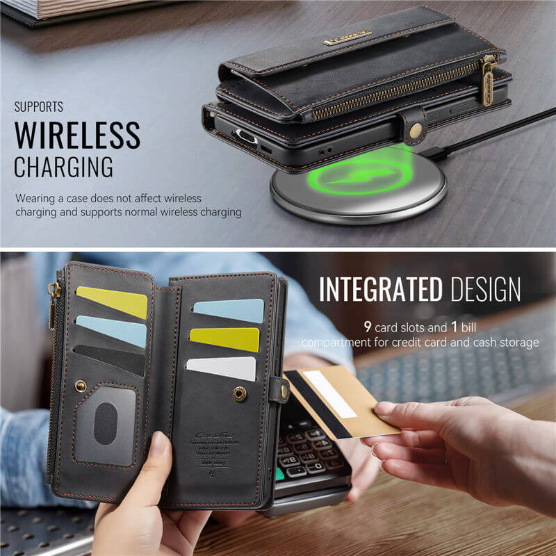 CaseMe Samsung Galaxy S21 Ultra RFID Wallet Case – Crossbody & Wireless - Image 6