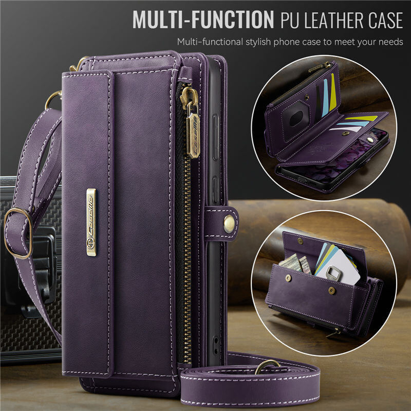 CaseMe Samsung Galaxy S21 Ultra RFID Wallet Case – Crossbody & Wireless - Image 15