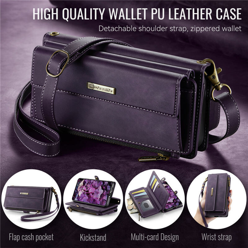 CaseMe Samsung Galaxy S21 Ultra RFID Wallet Case – Crossbody & Wireless - Image 10