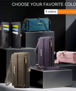 Alternative view of CaseMe Samsung Galaxy S22 Plus RFID Wallet Case – Crossbody & Wireless