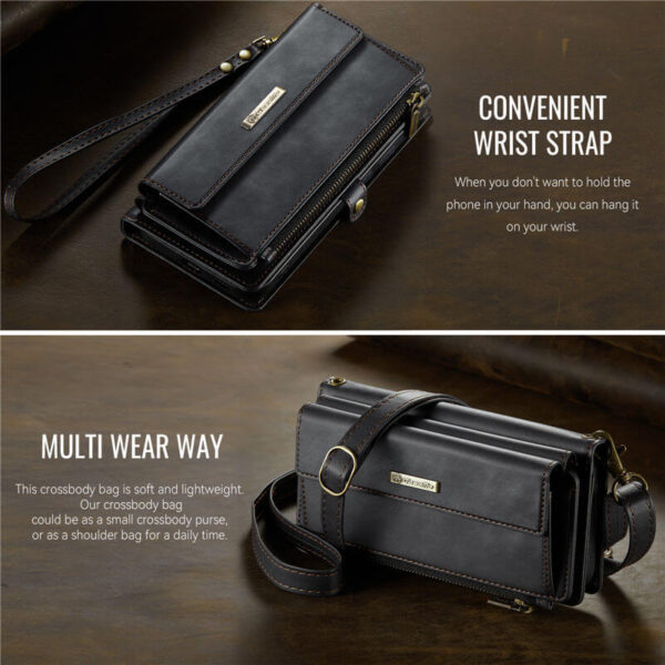 CaseMe Samsung Galaxy S22 RFID Wallet Case – Crossbody & Wireless - Image 12