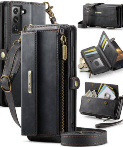 CaseMe Samsung Galaxy S22 RFID Wallet Case – Crossbody & Wireless