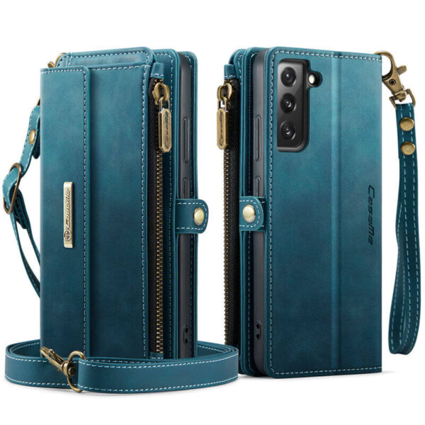 CaseMe Samsung Galaxy S22 RFID Wallet Case – Crossbody & Wireless - Image 3