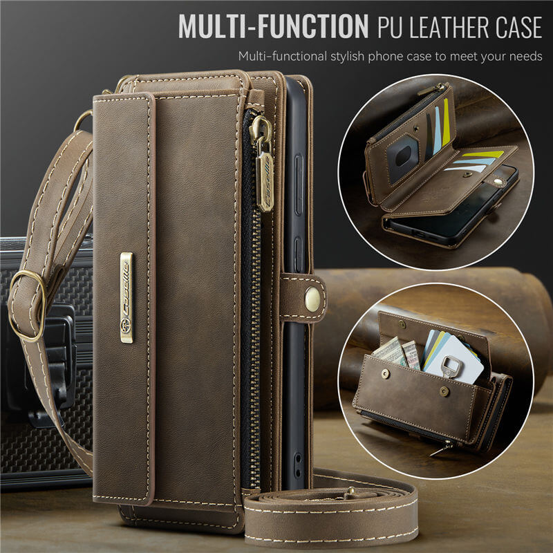 CaseMe Samsung Galaxy S22 Plus RFID Wallet Case – Crossbody & Wireless - Image 15