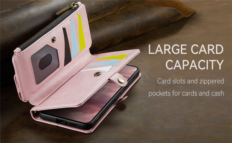 CaseMe Samsung Galaxy S22 Plus RFID Wallet Case – Crossbody & Wireless