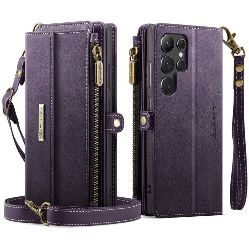CaseMe Samsung Galaxy S22 Ultra RFID Wallet Case – Crossbody & Wireless - Image 3