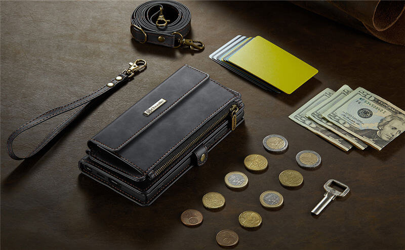 CaseMe Samsung Galaxy S22 Ultra RFID Wallet Case – Crossbody & Wireless