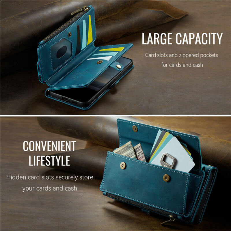 CaseMe Samsung Galaxy S23 FE RFID Wallet Case – Crossbody & Wireless - Image 14