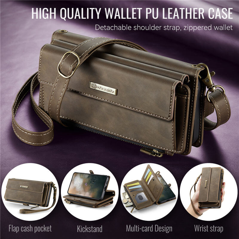 CaseMe Samsung Galaxy S23 FE RFID Wallet Case – Crossbody & Wireless - Image 10