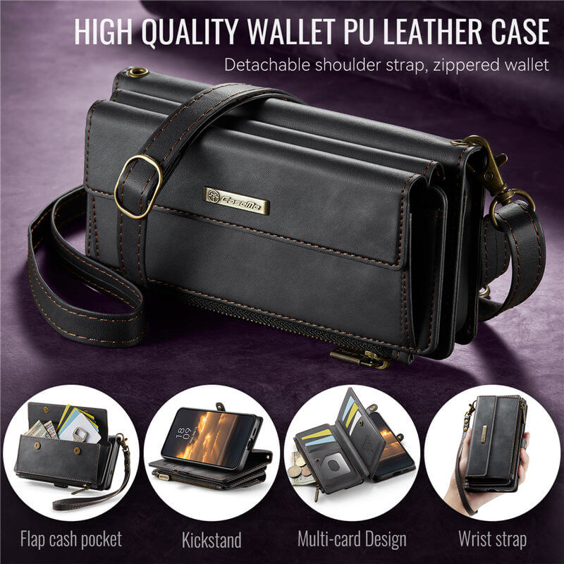 CaseMe Samsung Galaxy S23 RFID Wallet Case – Crossbody & Wireless - Image 10