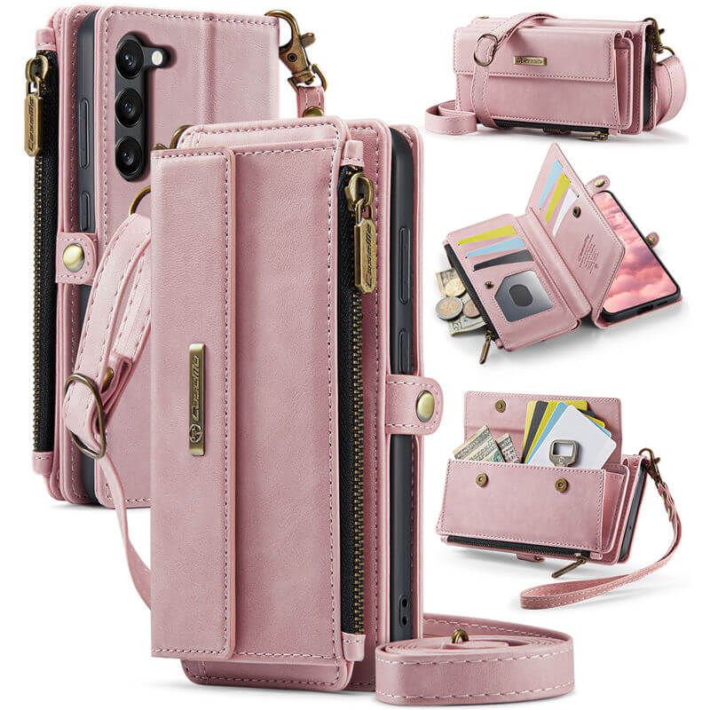 CaseMe Samsung Galaxy S23 Plus RFID Wallet Case – Crossbody & Wireless