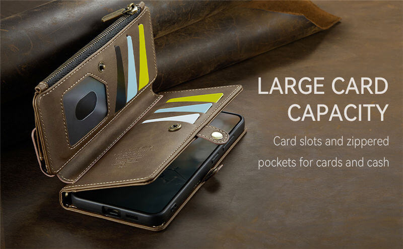 CaseMe Samsung Galaxy S23 Plus RFID Wallet Case – Crossbody & Wireless