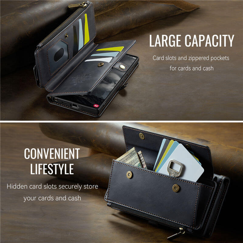 CaseMe Samsung Galaxy S23 Ultra RFID Wallet Case – Crossbody & Wireless - Image 14