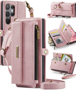 CaseMe Samsung Galaxy S23 Ultra RFID Wallet Case – Crossbody & Wireless