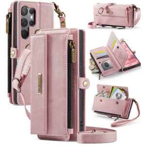CaseMe Samsung Galaxy S23 Ultra RFID Wallet Case – Crossbody & Wireless