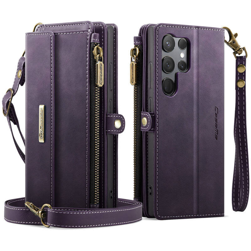 CaseMe Samsung Galaxy S23 Ultra RFID Wallet Case – Crossbody & Wireless - Image 3