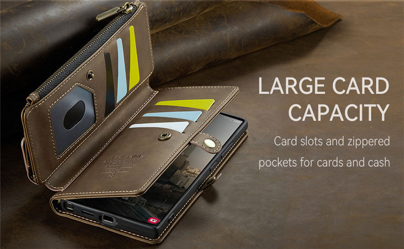 CaseMe Samsung Galaxy S23 Ultra RFID Wallet Case – Crossbody & Wireless
