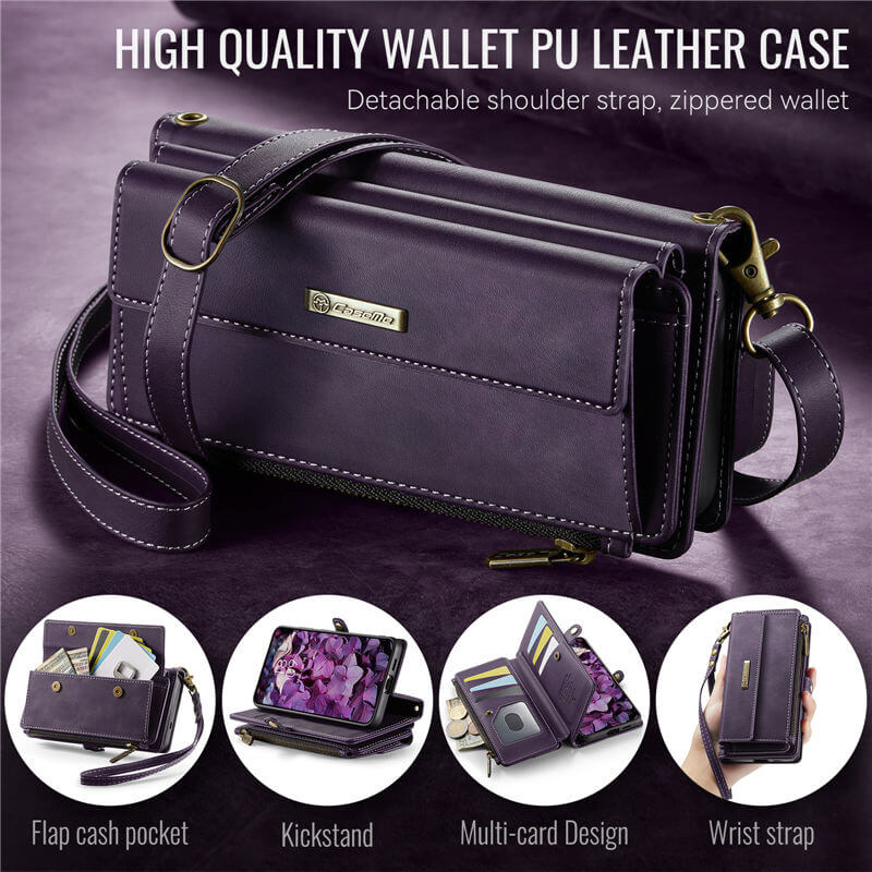 CaseMe Samsung Galaxy S24 FE RFID Wallet Case