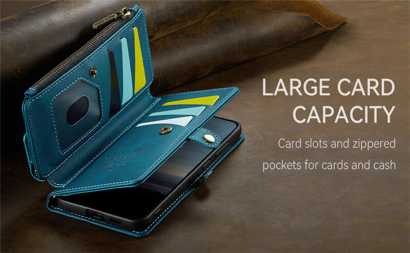 CaseMe Samsung Galaxy S25 Plus RFID Wallet Case – Crossbody & Wireless