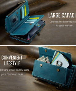 CaseMe Samsung Galaxy S24 Ultra RFID Wallet Case – Crossbody & Wireless - Image 14