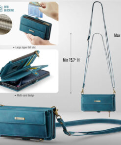 CaseMe Samsung Galaxy S24 Ultra RFID Wallet Case – Crossbody & Wireless - Image 4
