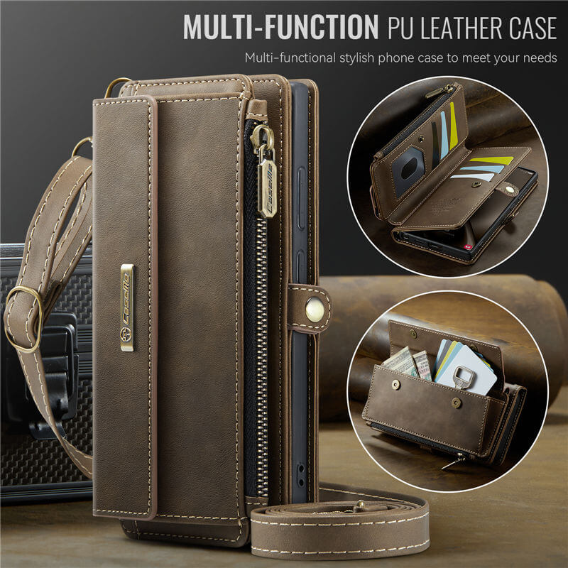 CaseMe Samsung Galaxy S25 Ultra RFID Wallet Case – Crossbody & Wireless - Image 15