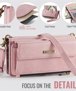 CaseMe Samsung Galaxy S24 Ultra RFID Wallet Case – Crossbody & Wireless - Image 11